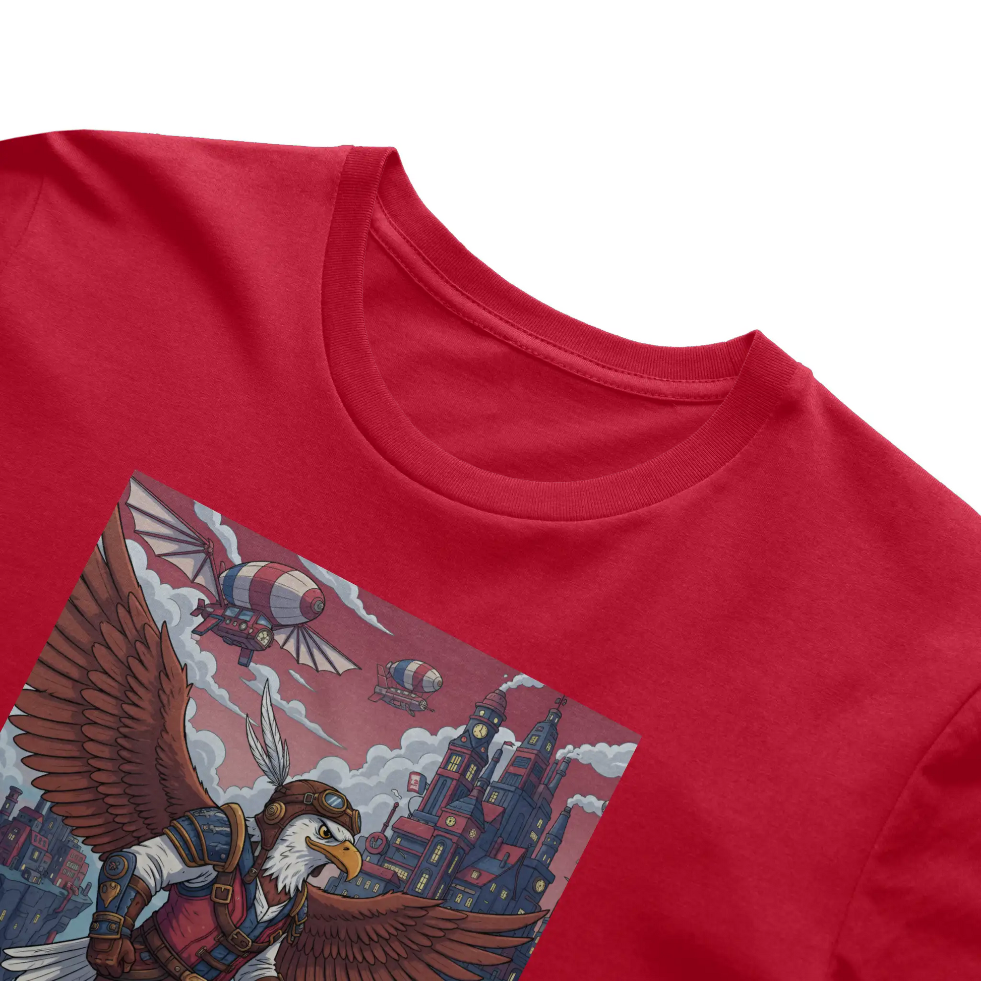 Steampunk Sky Captain Eagle - Wings up. Gears out. Sky’s yours.