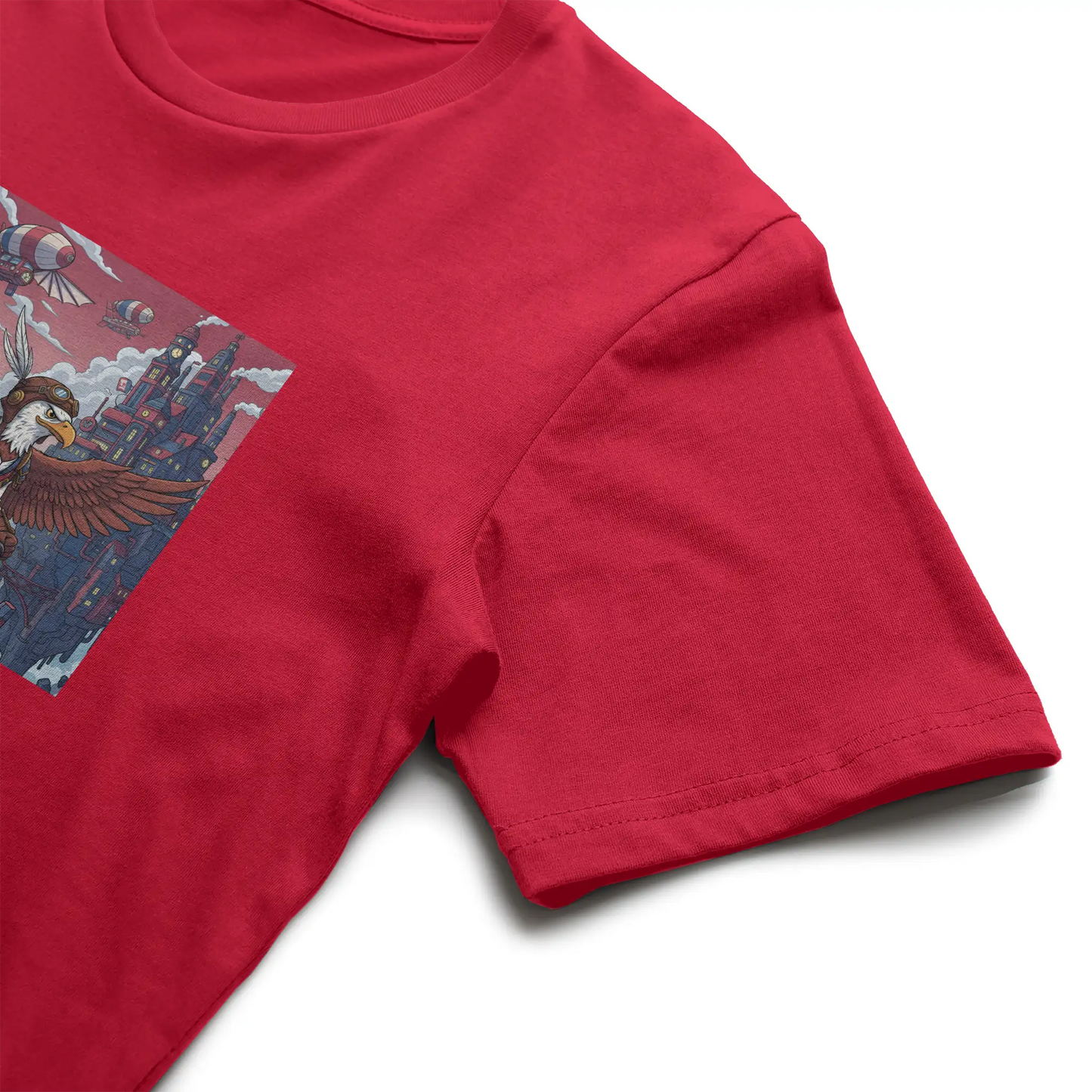Steampunk Sky Captain Eagle - Wings up. Gears out. Sky’s yours.