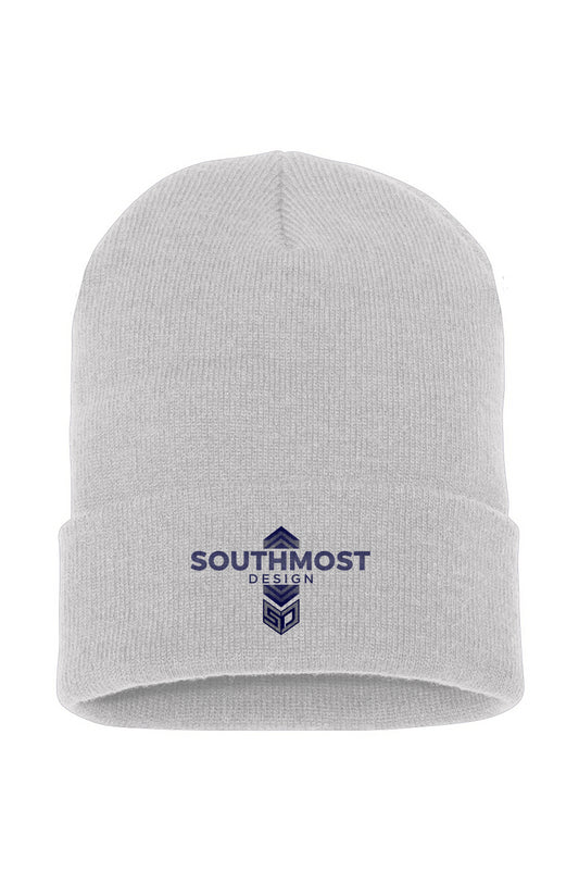Southmost Designs Beanie — cozy heat, clean drip.