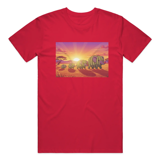 Snackimals Watermelon Safari Tee - Big fruit. Bigger journey.