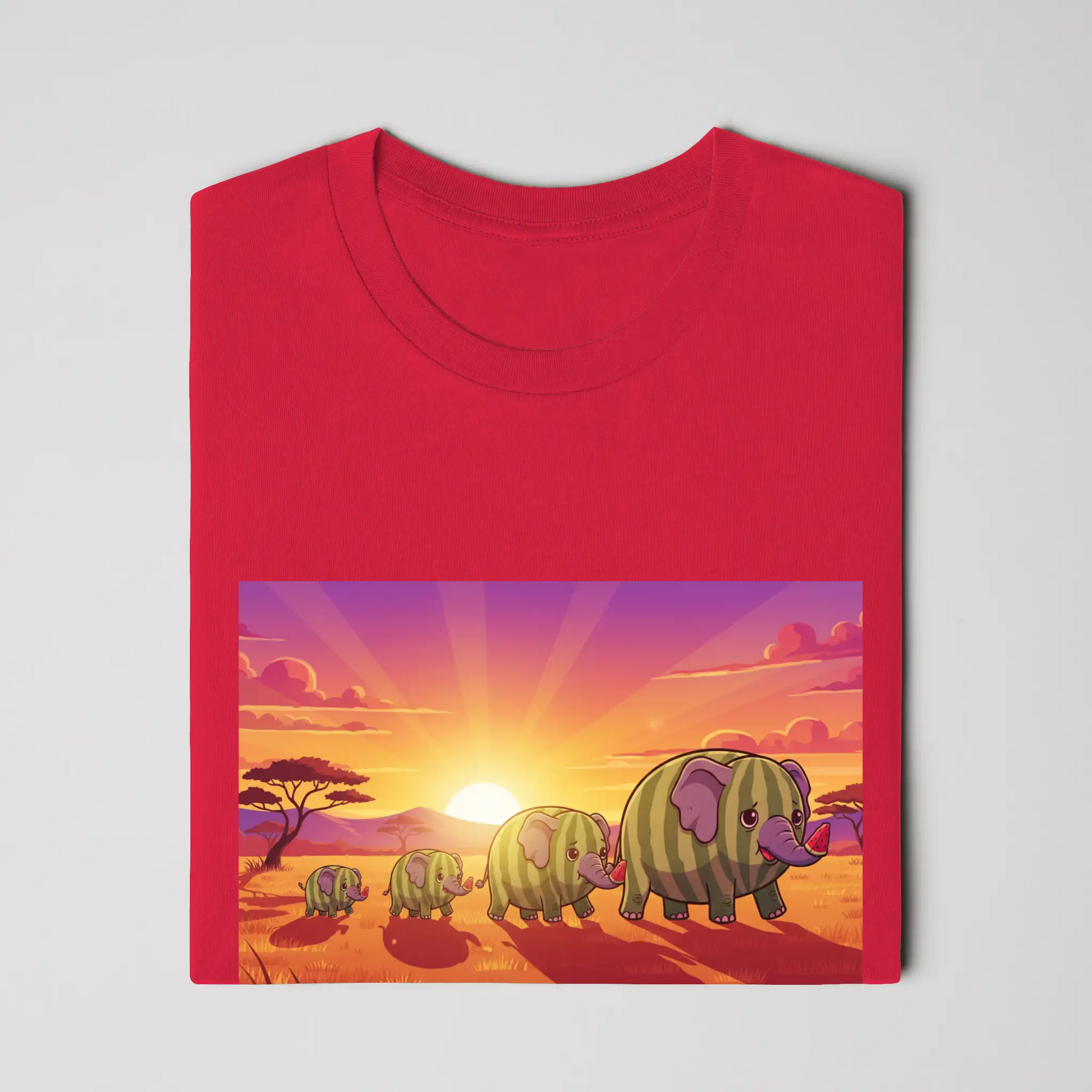 Snackimals Watermelon Safari Tee - Big fruit. Bigger journey.