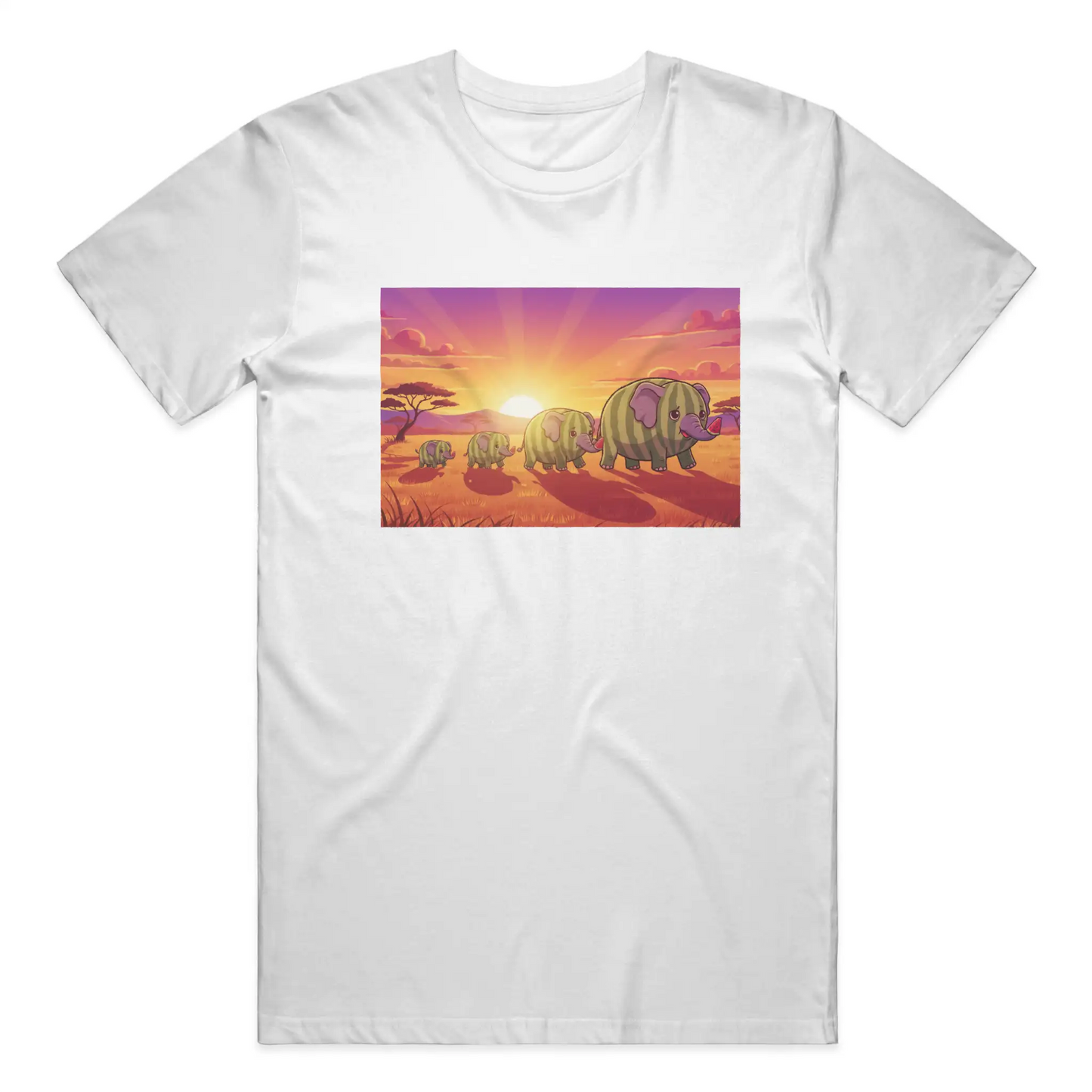 Snackimals Watermelon Safari Tee - Big fruit. Bigger journey.