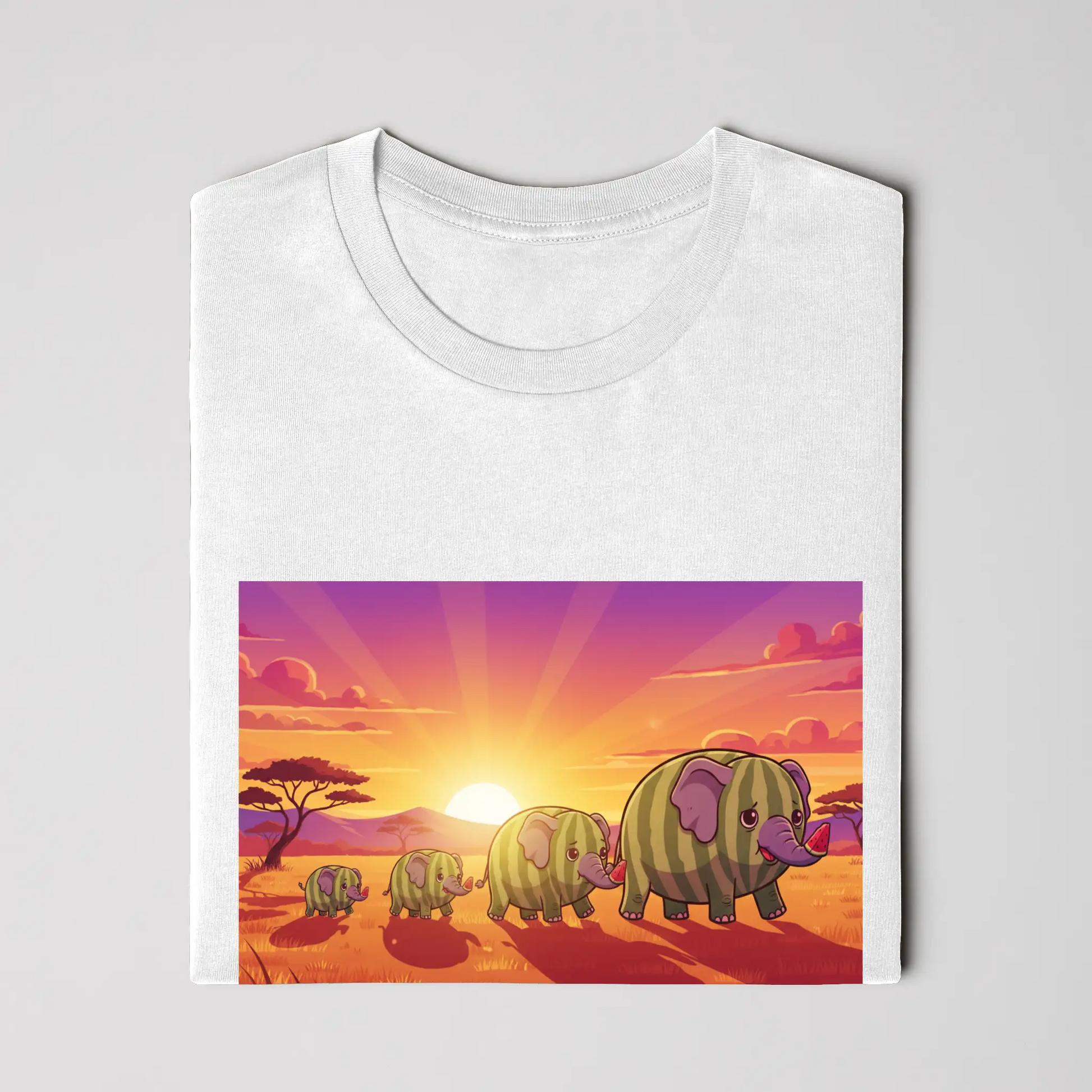 Snackimals Watermelon Safari Tee - Big fruit. Bigger journey.