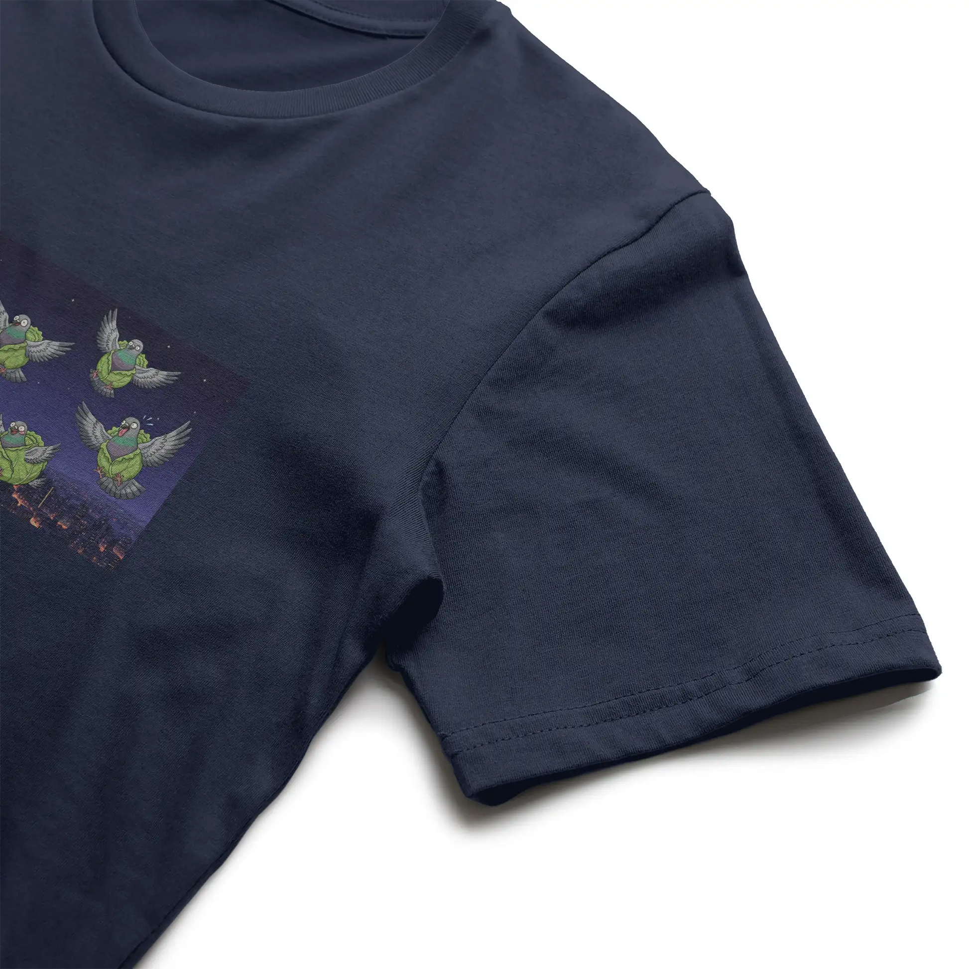 Snackimals Cabbage Pigeon Nights Tee - Stay fresh. Fly weird.